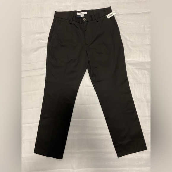NWT Amazon Essentials Men's Straight-Fit 32 x 30 Black Flat-Front Chino Pants - Picture 5 of 12